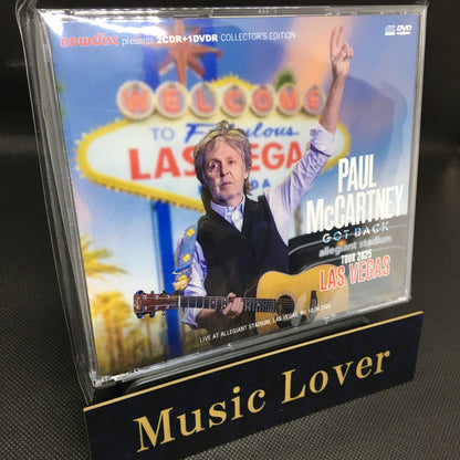 PAUL McCARTNEY / GOT BACK TOUR 2025 ALLEGIANT STADIUM, LAS VEGAS (2CDR+1DVDR)