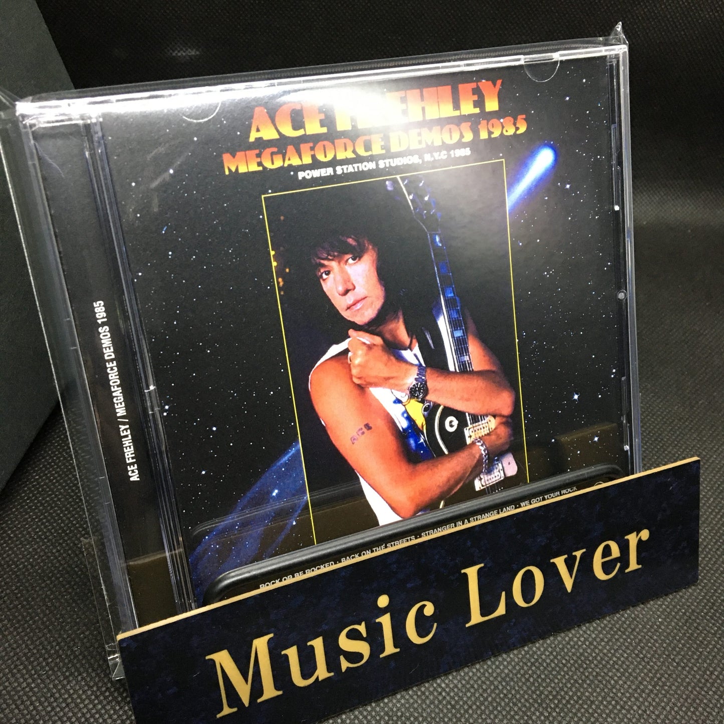 ACE FREHLEY / MEGAFORCE DEMOS 1985 STEREO SOUNDBOARD (1CDR)
