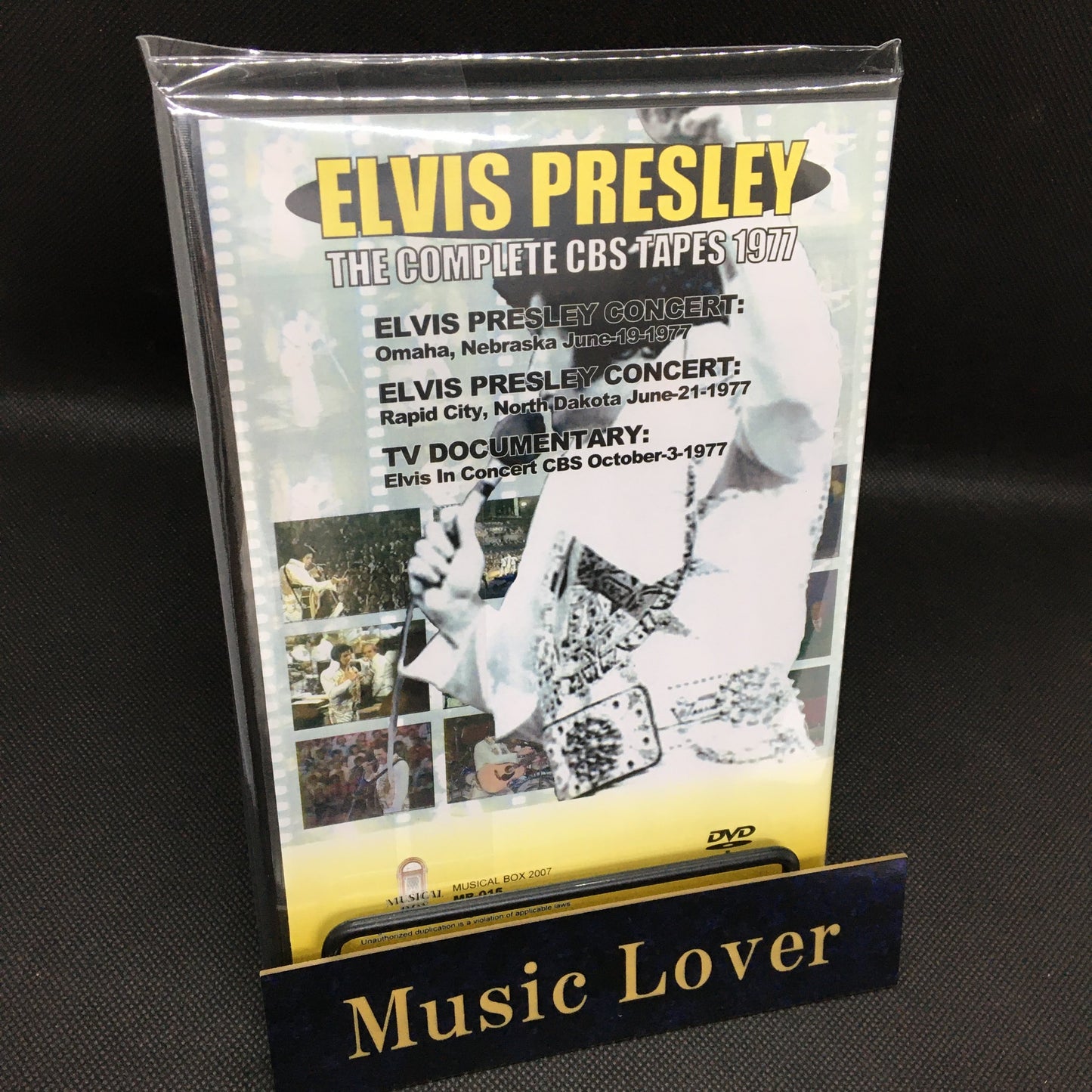 ELVIS PRESLEY / LA SERIE COMPLETA DEI NASTRI CBS 1977 (1DVDR)