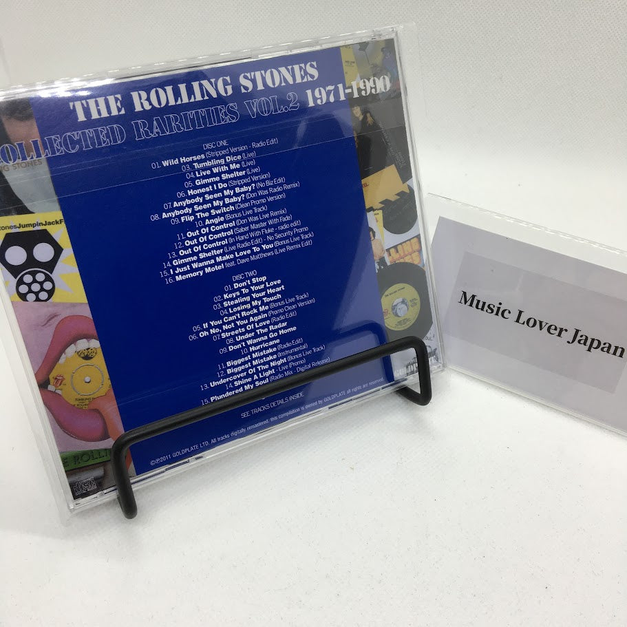 The Rolling Stones / Collected Rarities Vol.1 + Vol.2 Set 1971-1990 1990-2010 4CD
