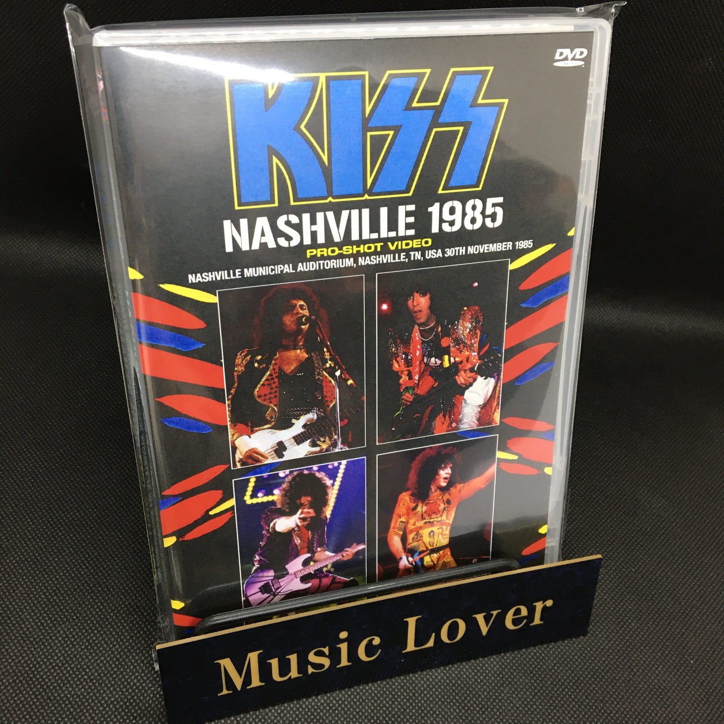 KISS / NASHVILLE 1985 PRO-SHOT VIDEO PRO SHOT (1DVDR)