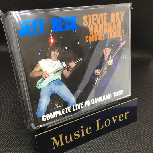 JEFF BECK + STEVIE RAY VAUGHAN & DOUBLE TROUBLE / COMPLETE LIVE IN OAKLAND 1989 (3CDR)