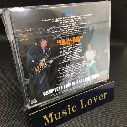 JEFF BECK + STEVIE RAY VAUGHAN & DOUBLE TROUBLE / COMPLETE LIVE IN OAKLAND 1989 (3CDR)