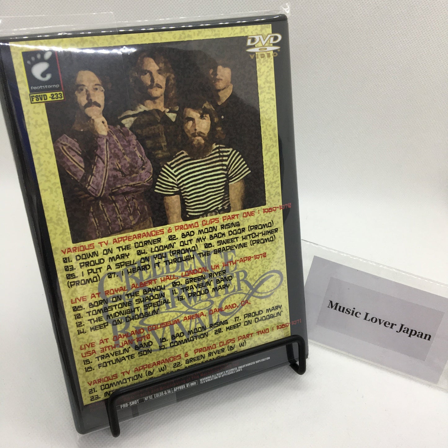 CCR / LOOKIN' OUT MY BACK DOOR PRO SHOT (1DVDR)