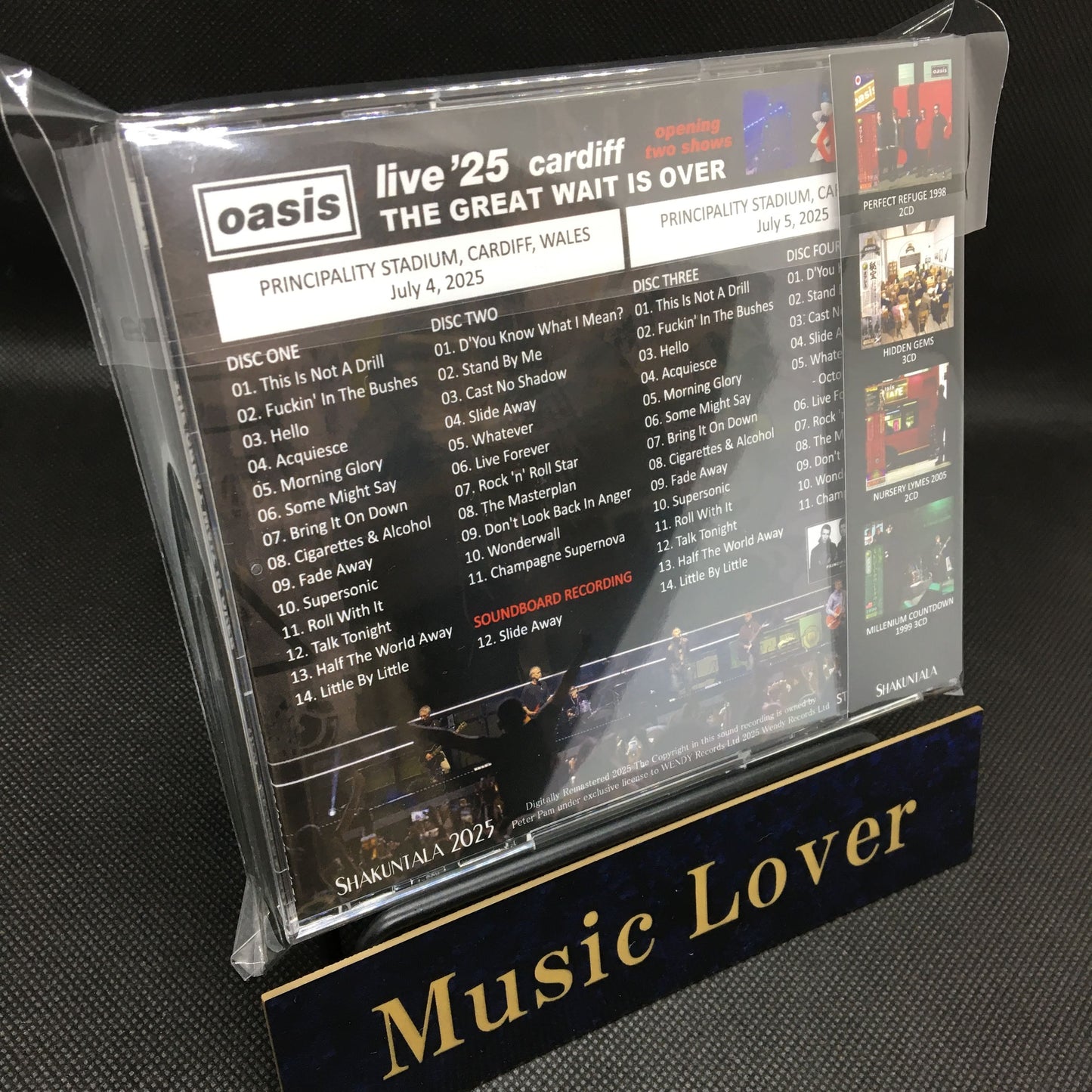 OASIS / 2025 THE GREAT WAIT IS OVER (4CD)