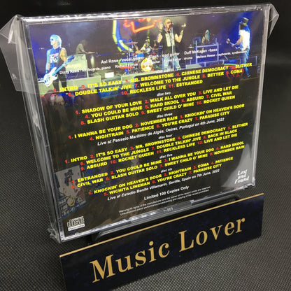 GUNS N' ROSES / DUE NOTTI IN EUROPA 2022 (6CDR)