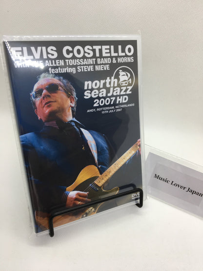 ELVIS COSTELLO con ALLEN TOUSSAINT BAND &amp; HORNS con STEVE NIEVE / FESTIVAL DE JAZZ DEL MAR DEL NORTE 2007 PRO SHOT (1 DVDR)