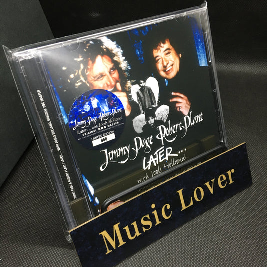 JIMMY PAGE + ROBERT PLANT / LATER WITH JOOLS HOLLAND ORIGINAL BBC MASTER STEREO SOUNDBOARD (2CD)