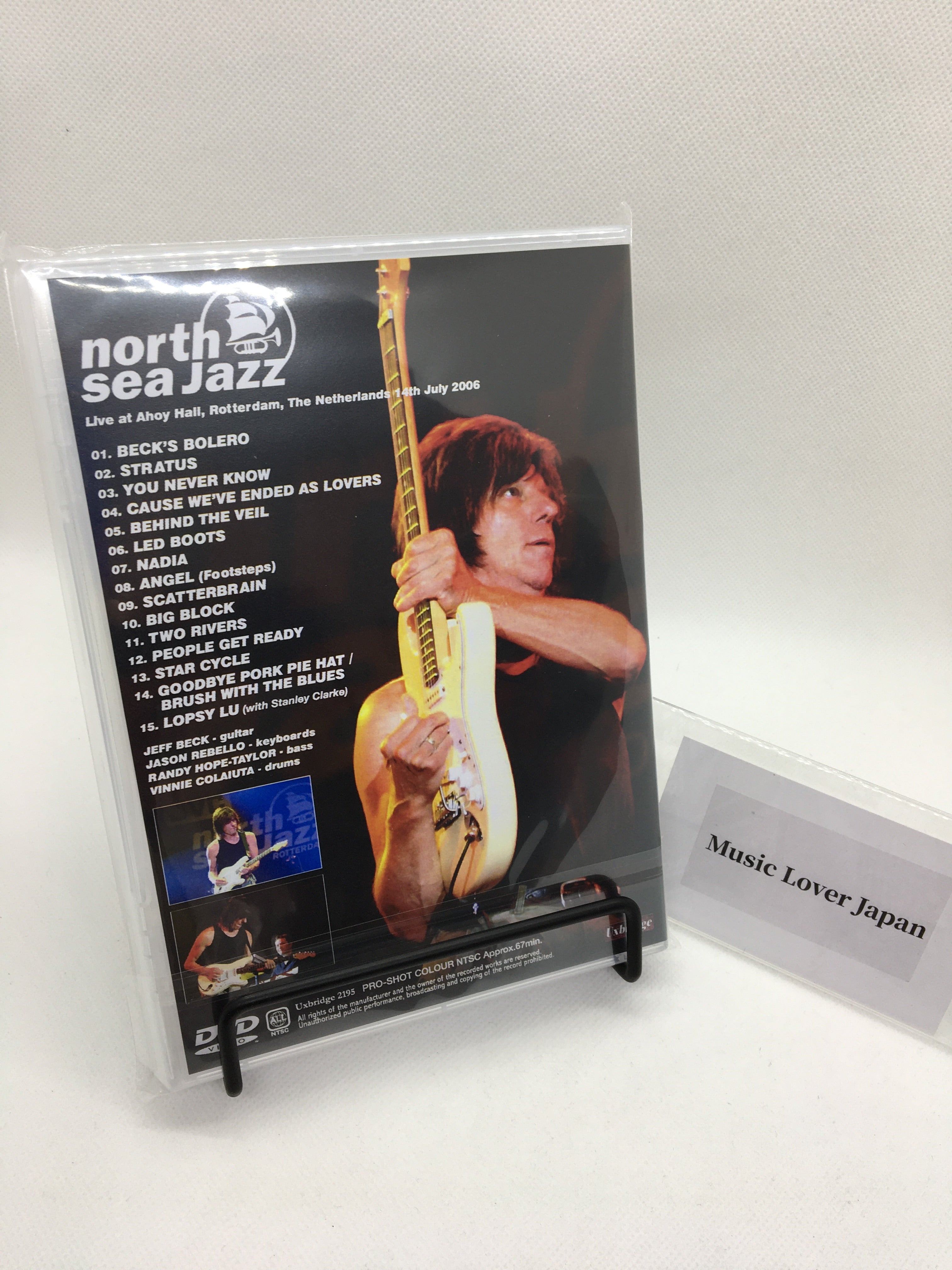 JEFF BECK / NORTH SEA JAZZ 2006 HD PRO SHOT (1DVDR) – WORLD MUSIC