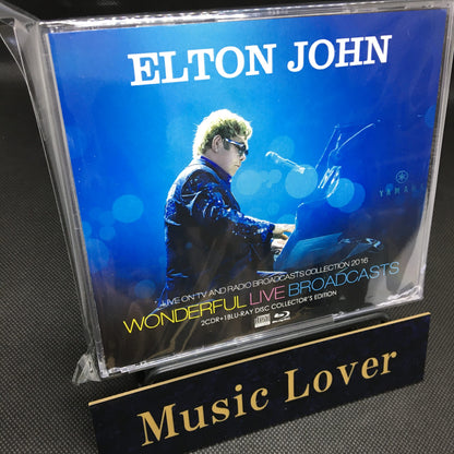 ELTON JOHN / WONDERFUL LIVE BROADCASTS (2CDR+1BDR)