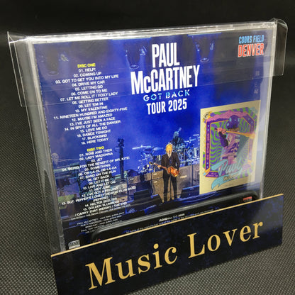 PAUL McCARTNEY / GOT BACK TOUR 2025 : COORS FIELD, DENVER (2CDR)