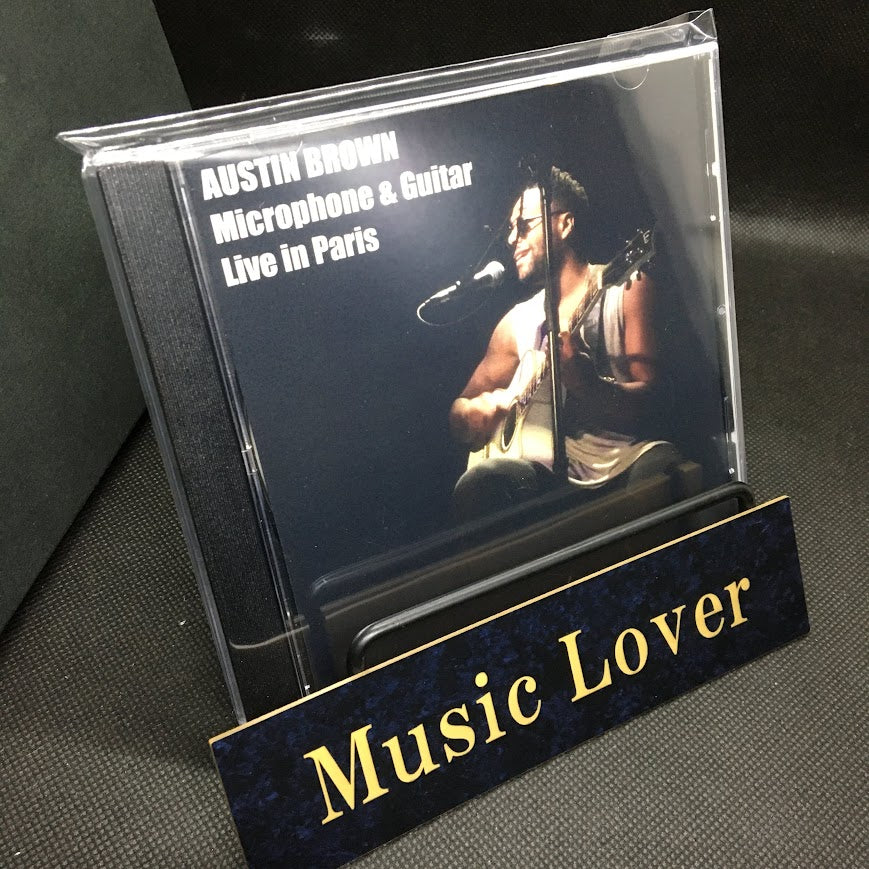 Austin Brown / Microphone & Guitar Live in Paris (1CDR)