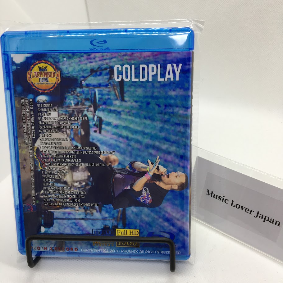 Coldplay / Gira Música de las Esferas 2024 PRO SHOT (1BDR)