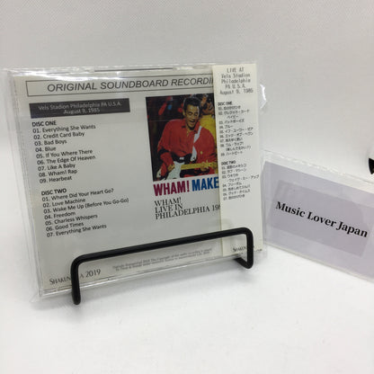 WHAM! / LIVE IN PHILADELPHIA 1985 【2CD】