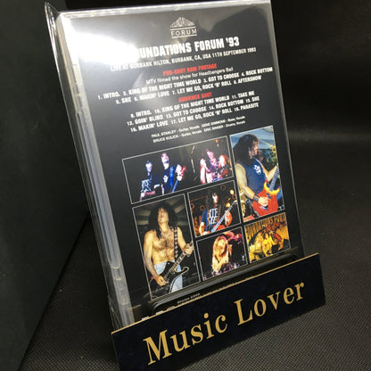 KISS / FOUNDATIONS FORUM '93 (1DVDR)