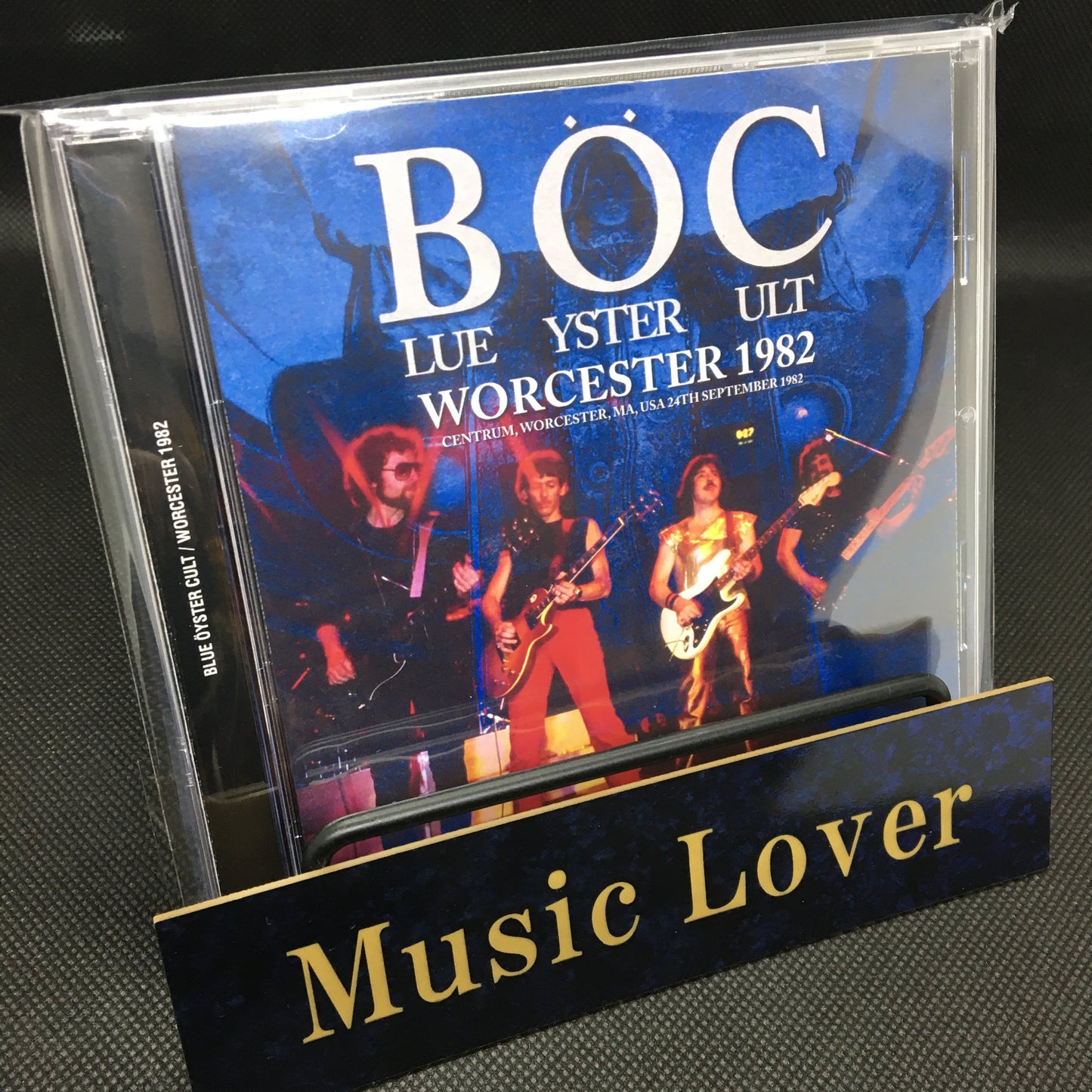 BLUE OYSTER CULT / WORCESTER 1982 STEREO SOUNDBOARD (1CDR)