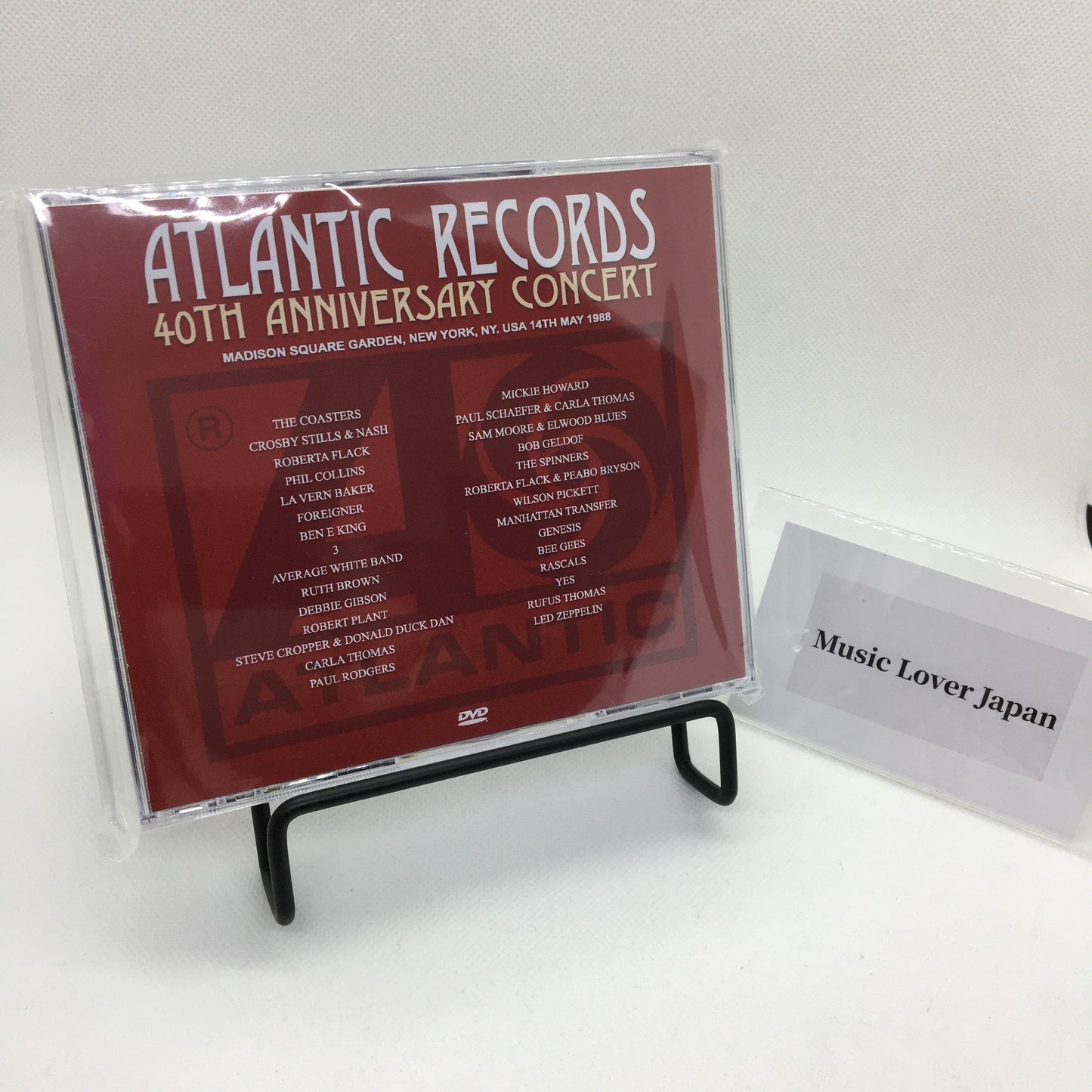 V.A. (ROBERT PLANT, GENESIS, LED ZEPPELIN, etc.) / ATLANTIC RECORDS 40TH ANNIVERSARY CONCERT (3DVDR)