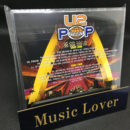 U2 / PROVA GENERALE DEL TOUR POPMART 1997 SOUNDBOARD (2CDR)