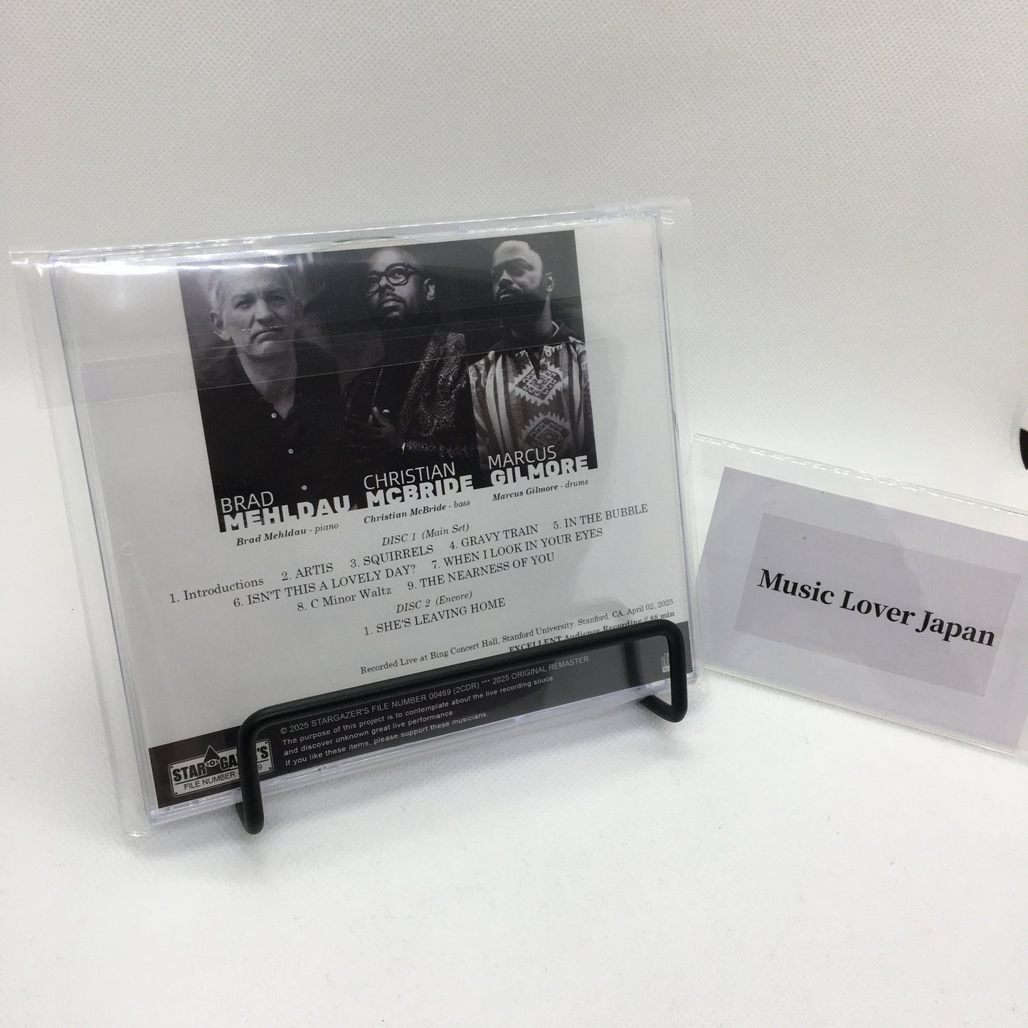 BRAD MEHLDAU TRIO / DAL VIVO ALLA STANFORD UNIVERSITY 250402 (2CDR)