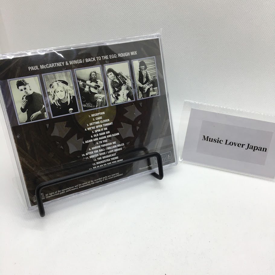 PAUL McCARTNEY & WINGS / BACK TO THE EGG ROUGH MIX (1CD)