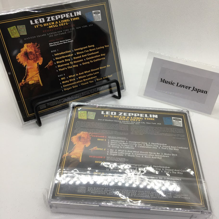 LED ZEPPELIN / IT’S BEEN A LONG TIME MSG 1971 (4CD+2CD)