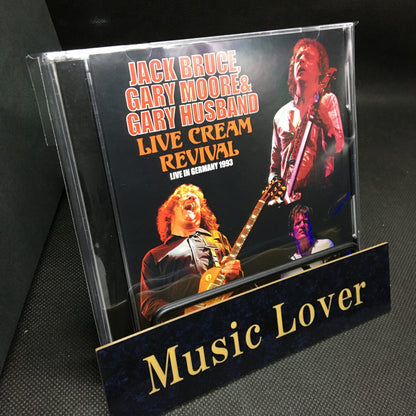 JACK BRUCE, GARY MOORE & GARY HUSBAND / LIVE CREAM REVIVAL (2CDR)