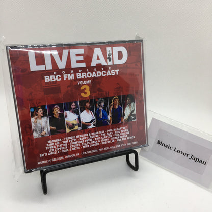 V.A. / LIVE AID COMPLETE BBC FM BROADCAST: VOLUME 3 STEREO SOUNDBOARD (5CDR)