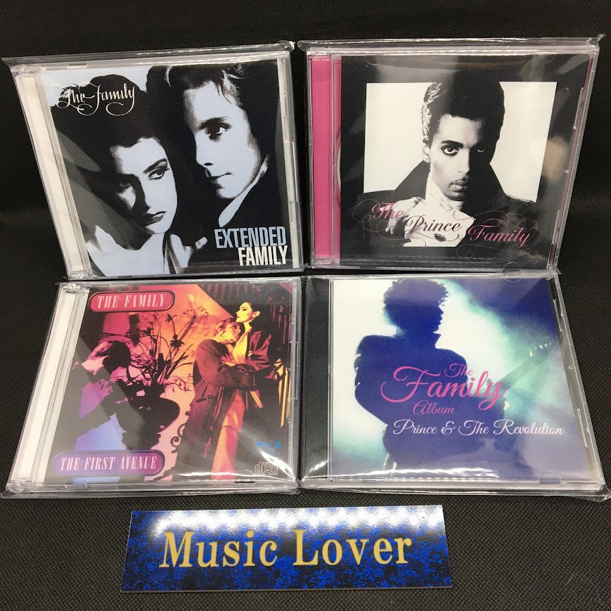 The Family / Heyday 4 Set (5CDR+1DVDR+1BDR) Extended, The First Avenue, The Family Album, The Prince Family