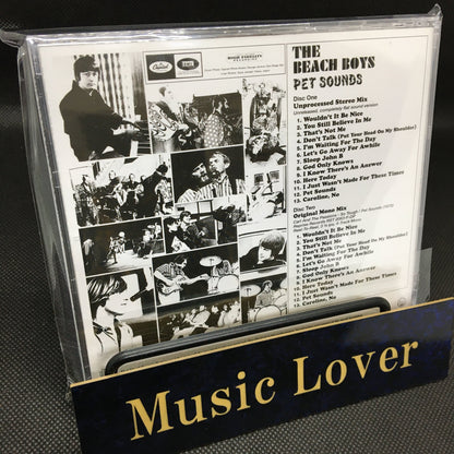 THE BEACH BOYS / PET SOUNDS UNPROCESSED STEREO & REEL TO REEL MONO (2CD)