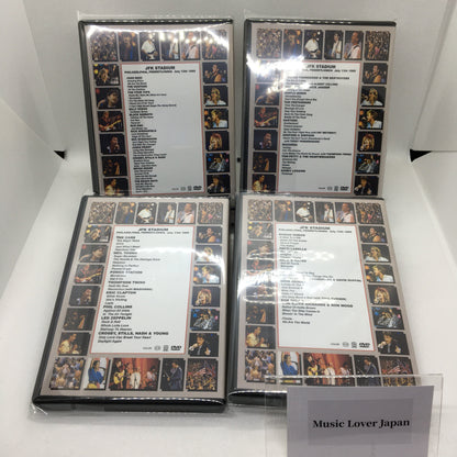 V.A. Various Artists / Live AID JFK Stadium Philadelphia 1985 Vol.1-4 Set (4DVDR)