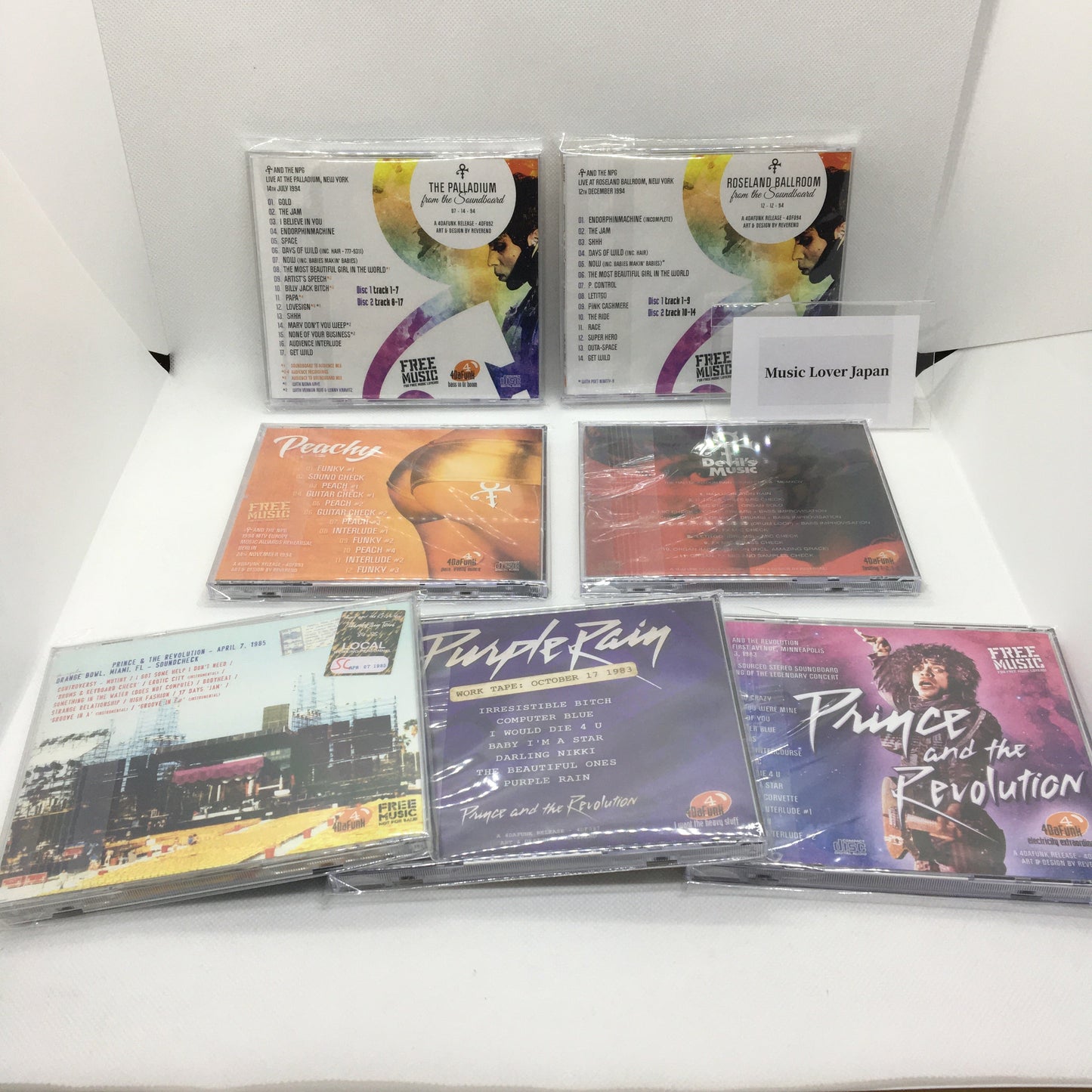 PRINCE / 4Dafunk 7 Set (Total 9CDR)