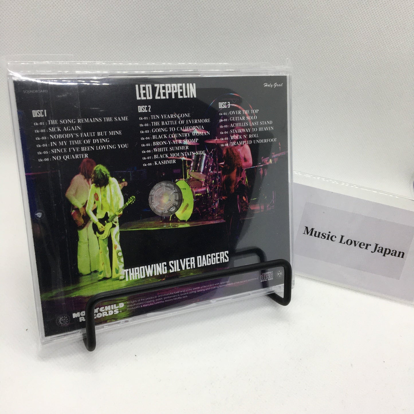 Led Zeppelin / Throwing Silver Daggers 3CD Moonchild Records