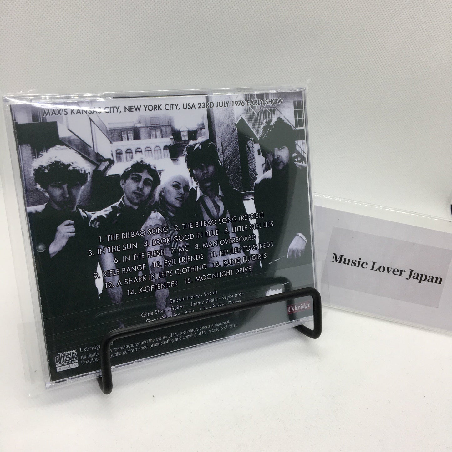 BLONDIE / MAX'S KANSAS CITY 1976 (1CDR)