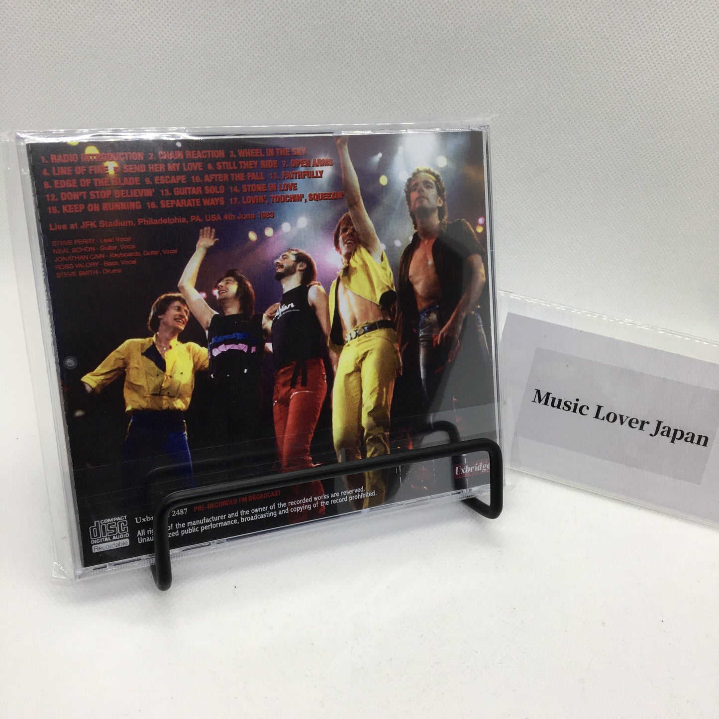 JOURNEY / PHILADELPHIA 1983 SUPERSTARS IN CONCERT STEREO SOUNDBOARD (1CDR)