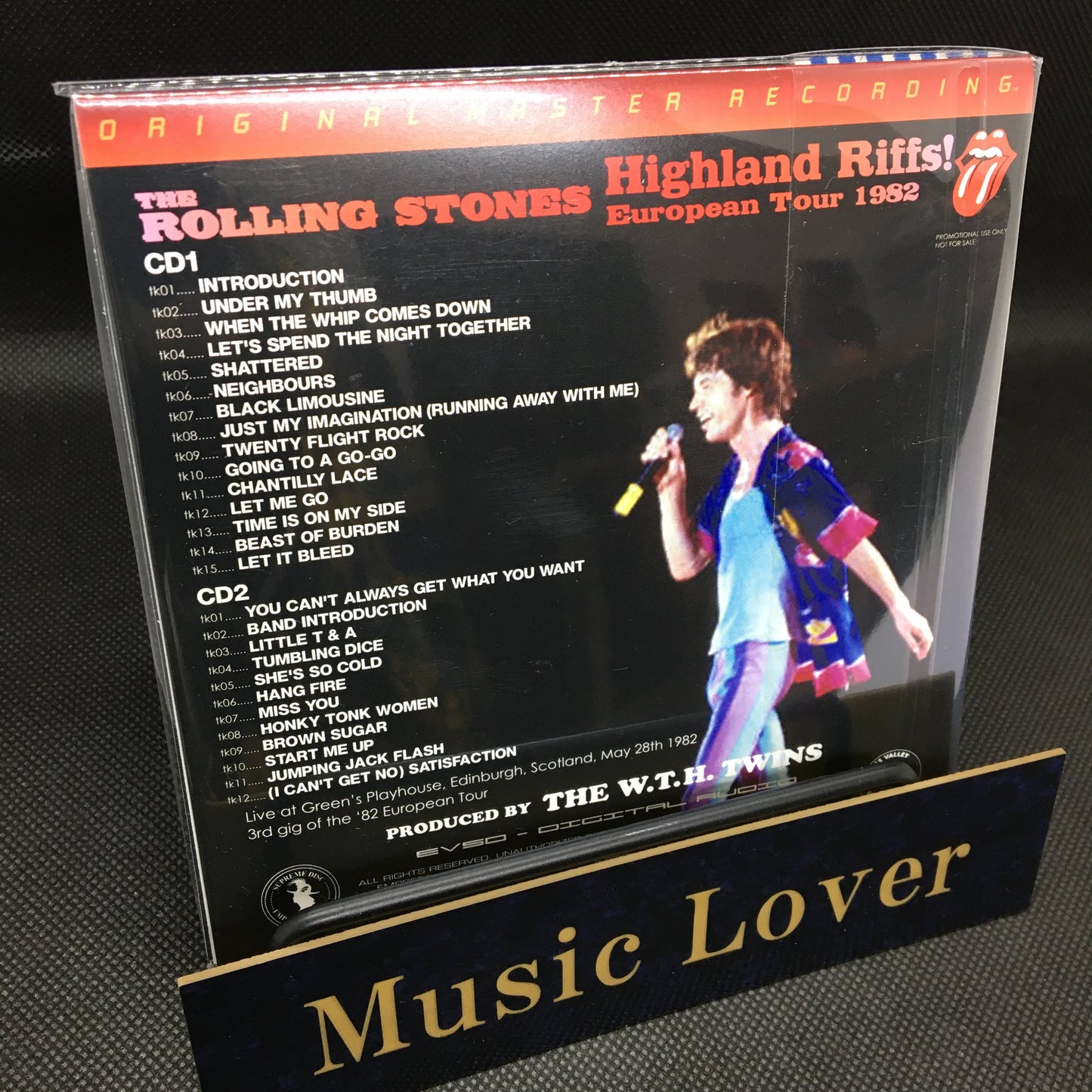 THE ROLLING STONES / HIGHLAND RIFFS! European Tour 1982 SOUNDBOARD (2CD)