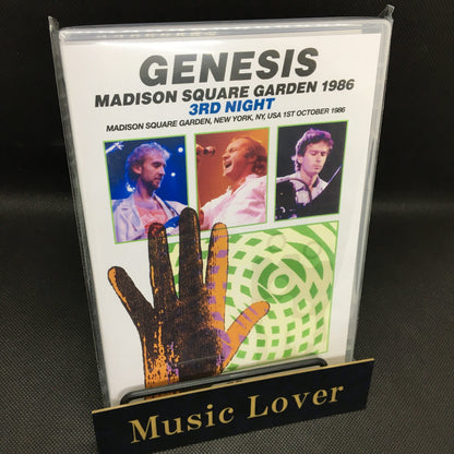 GENESIS / MADISON SQUARE GARDEN 1986 3ª NOTTE (1DVDR)