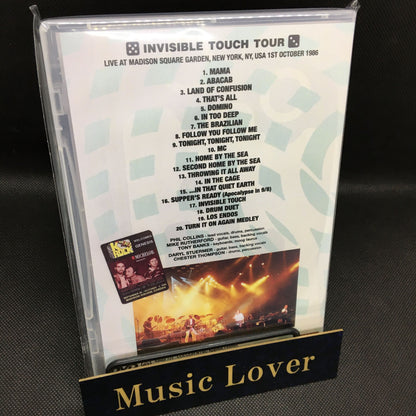 GENESIS / MADISON SQUARE GARDEN 1986 3ª NOTTE (1DVDR)