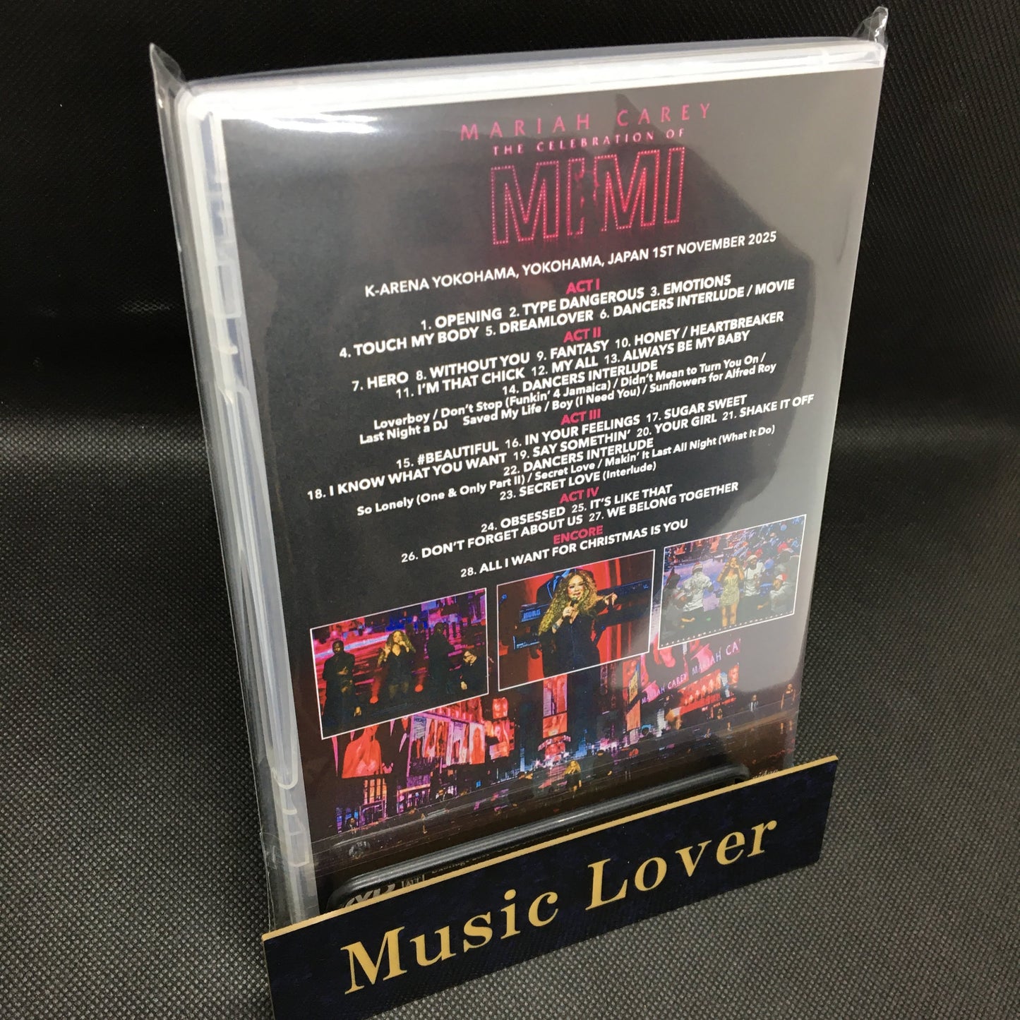 MARIAH CAREY / YOKOHAMA 2025 1ST NIGHT (1DVDR)