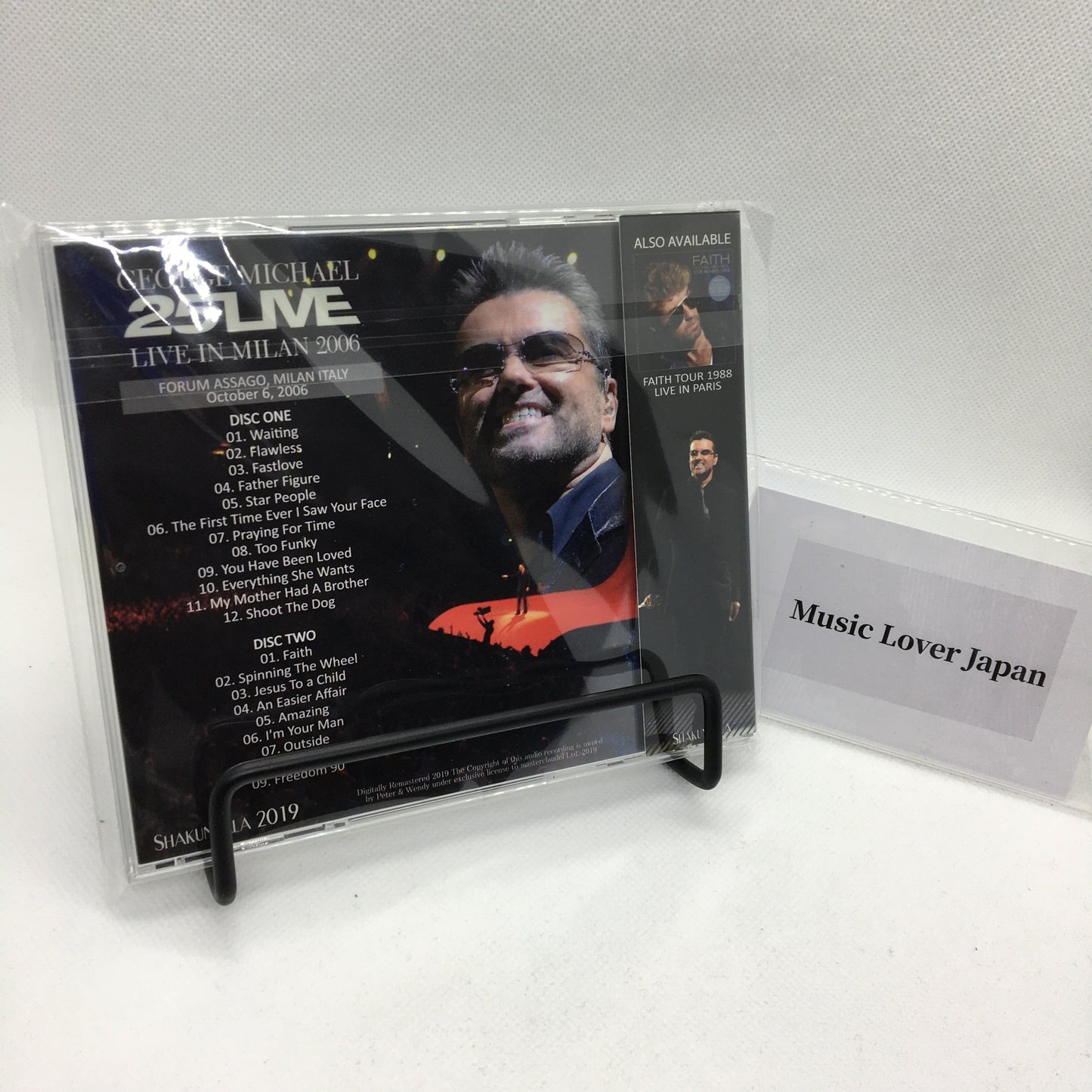 GEORGE MICHAEL / 25 LIVE IN MILAN 2006 【2CD】