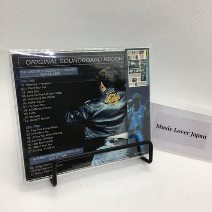 GEORGE MICHAEL / FAITH TOUR IN ROTTERDAM 1988 (2CD)