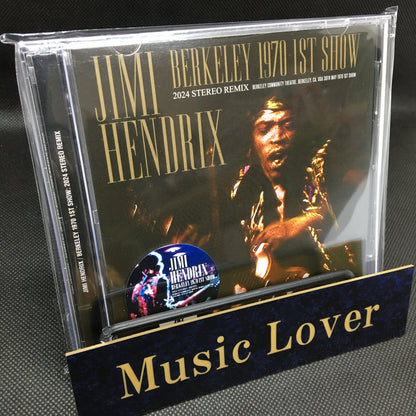 JIMI HENDRIX / BERKELEY 1970 1ST SHOW 2024 STEREO REMIX (2CD)