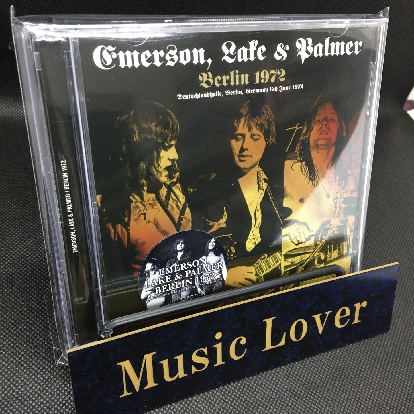 EMERSON, LAKE & PALMER / BERLIN 1972 with New Art Works (2CD)