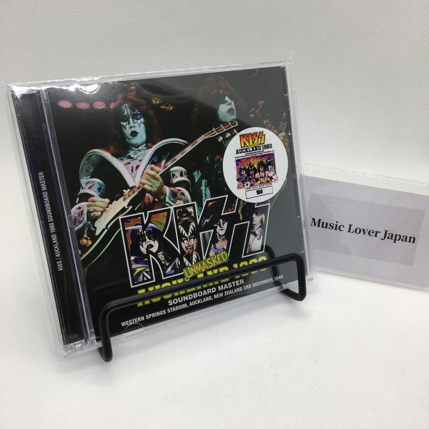 KISS / AUCKLAND 1980 SOUNDBOARD MASTER STEREO SOUNDBOARD (2CD)