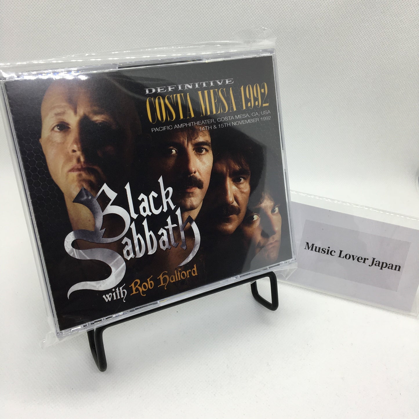 BLACK SABBATH with ROB HALFORD / DEFINITIVE COSTA MESA 1992 (3CD+1DVDR)