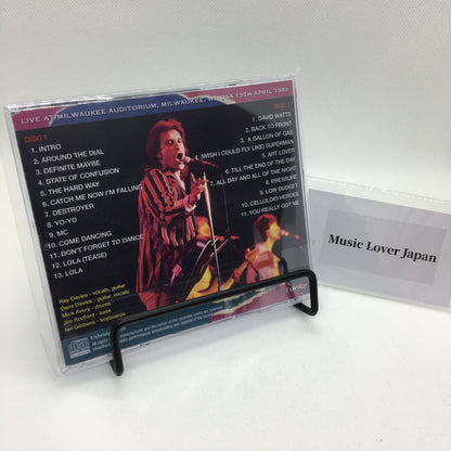 KINKS / MILWAUKEE 1983 (2CDR)