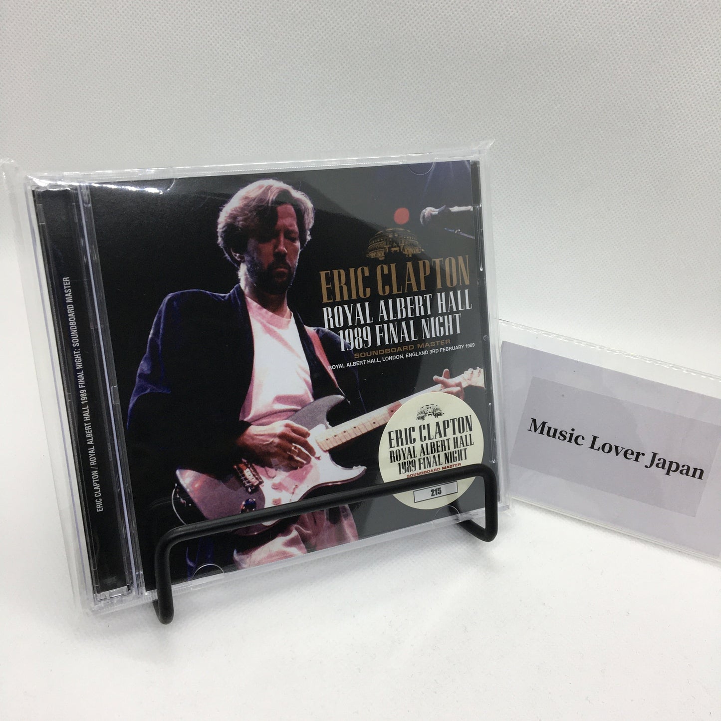 ERIC CLAPTON / ROYAL ALBERT HALL 1989 FINAL NIGHT SOUNDBOARD MASTER (2CD)