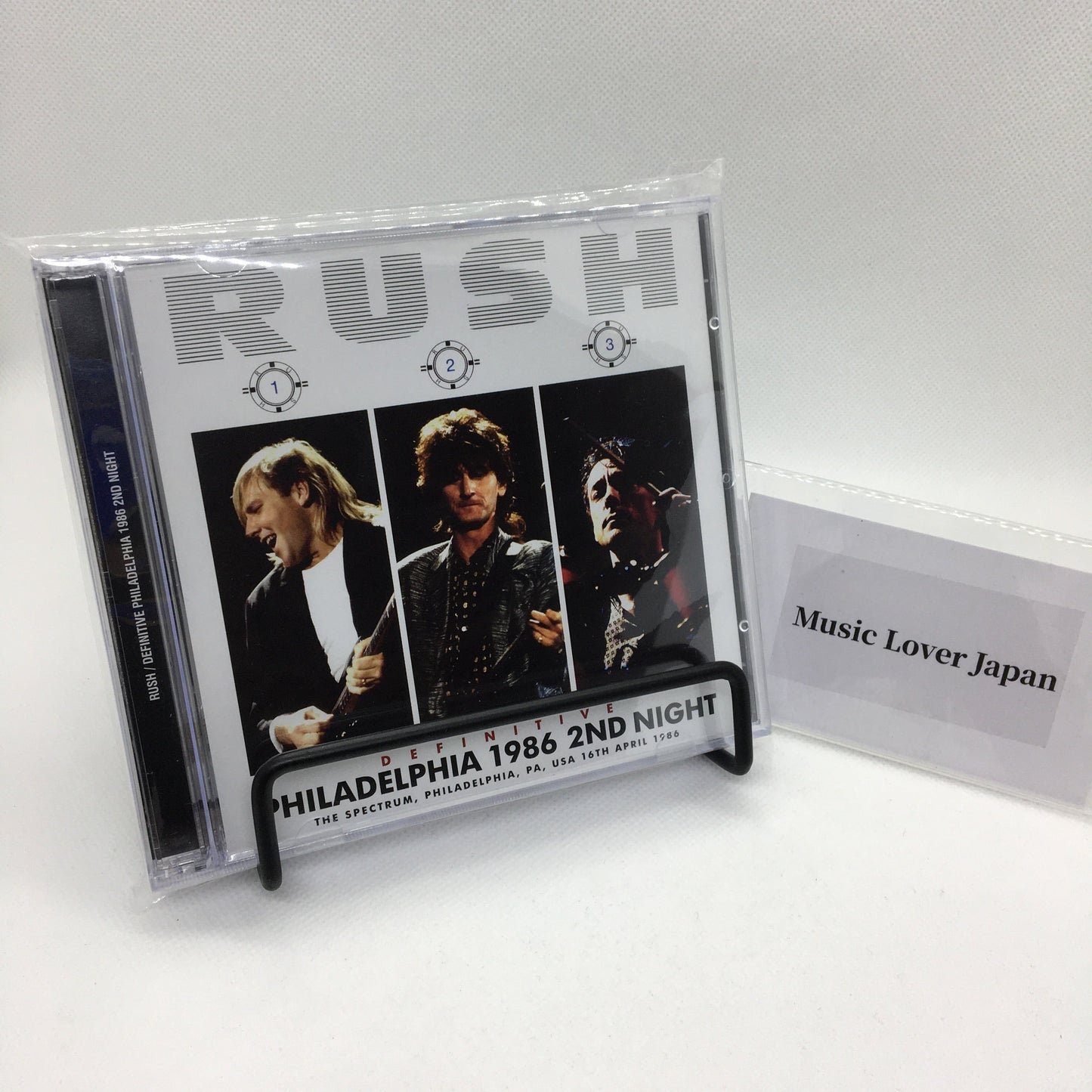 RUSH / DEFINITIVE PHILADELPHIA 1986 2ND NIGHT  SOUNDBOARD (2CD+1DVDR)