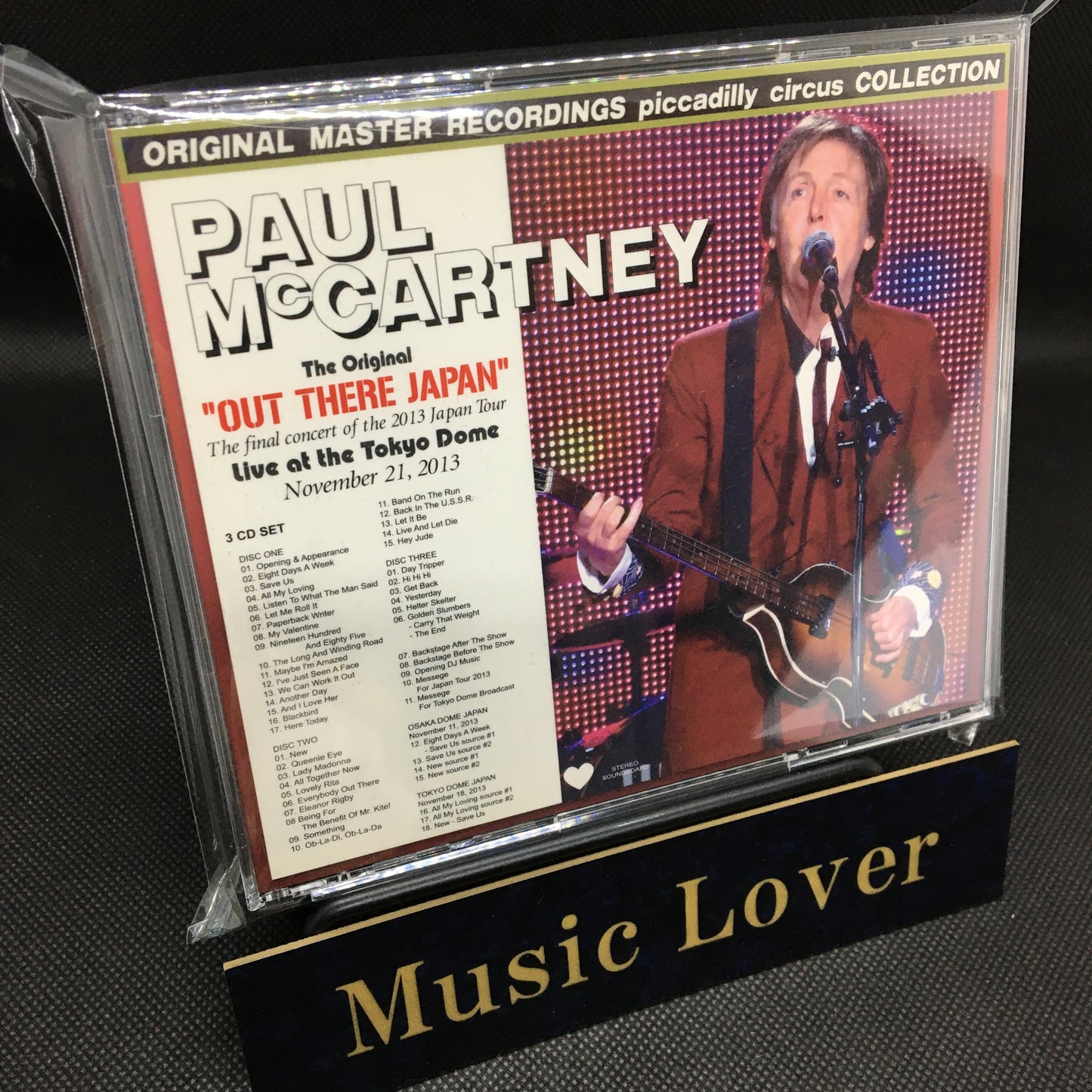 PAUL McCARTNEY / OUT THERE JAPAN 2013 【3CD】