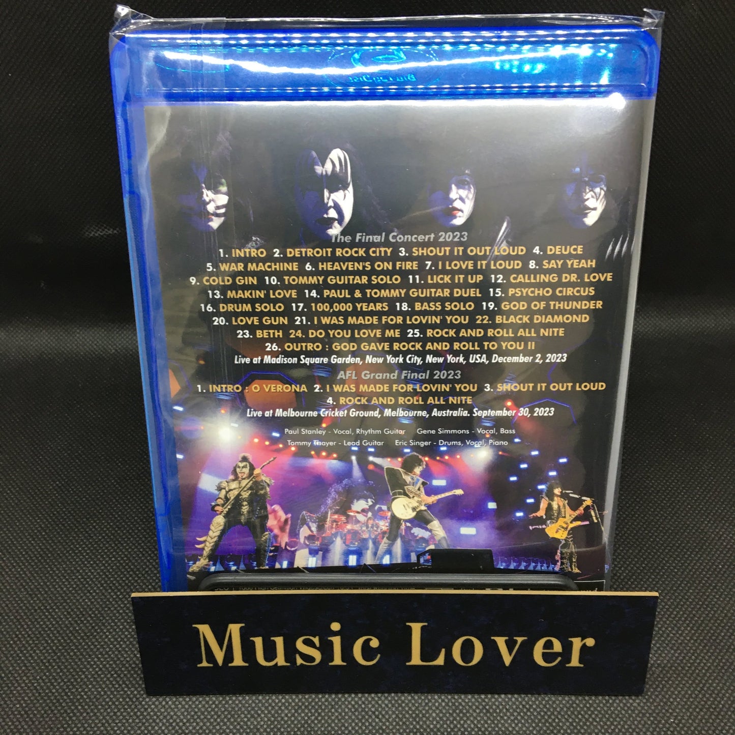 KISS / END OF THE ROAD THE FINAL CONCERT 2023 DEFINITIVE HD EDITION (1BDR)