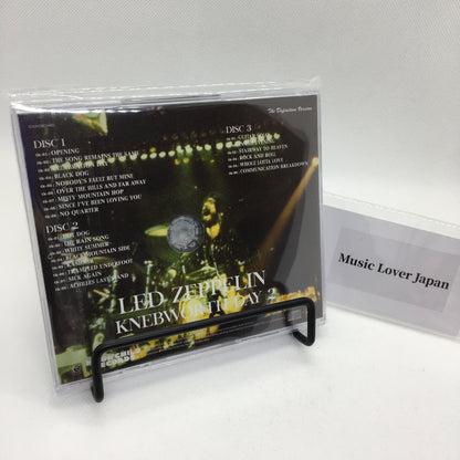 Led Zeppelin Knebworth Day 2 1979 Definitive Version 3CD Moonchild
